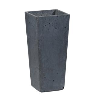 Donica betonowa CONE S 19x19x40 grafitowy
