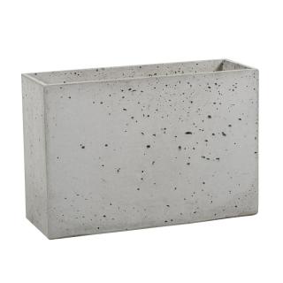 Donica betonowa LINEA M 60x22x40 szary naturalny