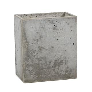 Donica betonowa LINEA S 35x22x40 szary naturalny