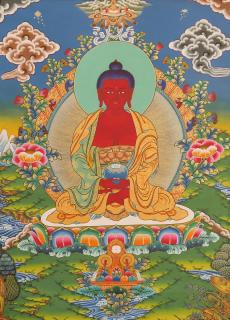 Amitabha A (Jakość) Buddha Amitaba