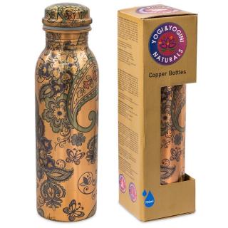 BUTELKA MIEDZIANA z wzory Paisley 750ml* Jakość