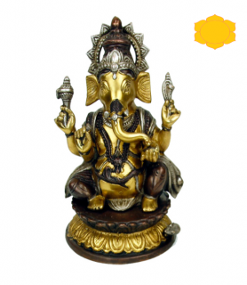 Figurka Ganesh 2 Jakość (Metalowa)