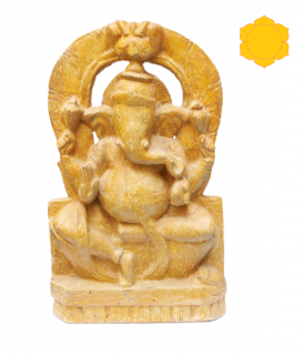 Figurka Ganesh Drewno Jakość 31.50 cm.