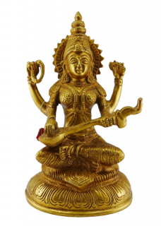 Figurki Saraswati Bogini wiedzy, mądrości, nauki i prawdy