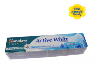 HIMALAYA ACTIVE WHITE Żel wybielający do mycia zębów - 75 ml