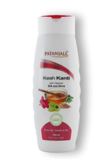 Patanjali kesh kanti jedwabny i błyszczące szampon do włosów 200ml. antidandruff patanjali