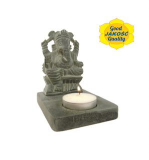 Podstawka do palenia świeczki z Ganesha Ganesh