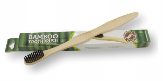 Szczoteczka do zębów bambusowa eko - czarna