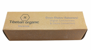 Tibetan organic incense crown (Sahasra) chakra (czakra korona)