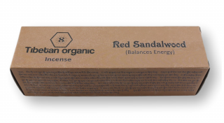 Tibetan organic incense Red sandal wood (Równowaga energetyczna)