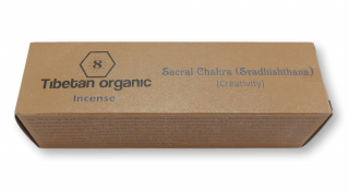 Tibetan organic incense Sacral (Swathistana) chakra (czakra sakralna)