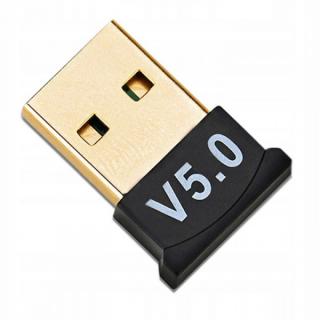 ADAPTER BLUETOOTH USB A2DP UNIWERSALNY PRZEJŚCIÓWKA CZARNY V5