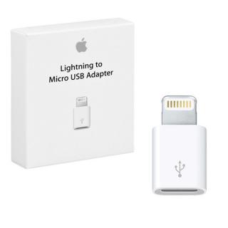 ADAPTER LIGHTNING DO MICRO USB IPHONE  ZASILANIA BOX APPLE