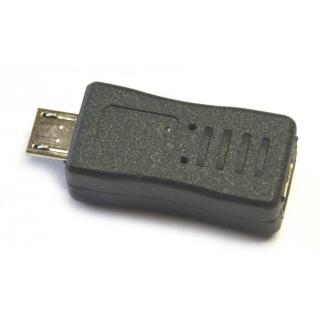 ADAPTER MINI USB NA MICRO USB PRZEJŚCIÓWKA ŁADOWANIE I TRANSMISJA