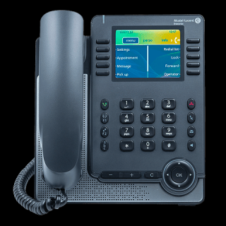 Alcatel-Lucent ALE 30-h Telefon hybrydowy TDM/NOE-SIP