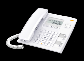 Alcatel T56 kolor biały Telefon przewodowy