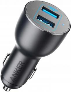 ANKER A2729G11 Ładowarka samochodowa Anker PowerDrive III 2xPort 36W