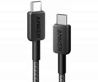 ANKER A81F5G11 Kabel Anker 322 USB-C do USB-C 0.9m czarny