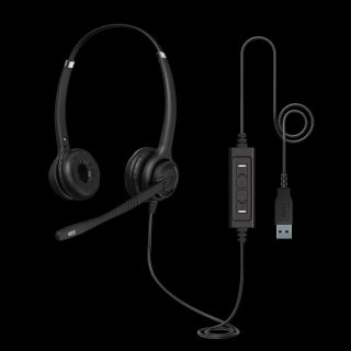 Axtel Elite HDvoice MS duo NC USB Profesjonalna słuchawka z serii UC