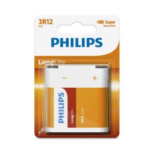 BATERIA PHILIPS LONGLIFE Phil-3R12L1B/10 R12 4.5V