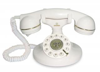 Brondi Vintage 10 Kolor biały Klasyczny telefon przewodowy