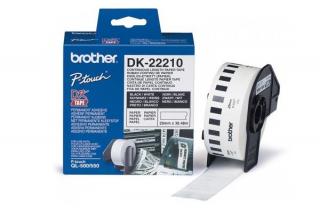 Brother DK-22210 Taśma ciągła papierowa biała 29 X 30,48