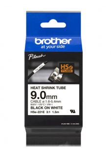 Brother HSE-221E Rurka termokurczliwa 9 mm X 1,5 m