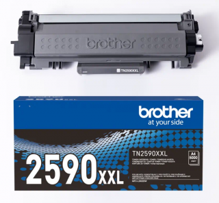 Brother TN-2590XXL ORYGINALNY Toner czarny 5000 stron