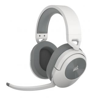 CORSAIR Gaming HS55 WIRELESS - Headset - full size - 2.4 GHz - wireless - white CA-9011281-EU Zestaw słuchawkowy