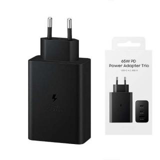 ECOBOX ŁADOWARKA SIECIOWA PD 2xUSB-C 1xUSB EP-T6530 65W CZARNY (45)