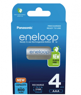 ENELOOP BK-3MCDE+4MCDE/8CP PANASONIC ENELOOP ZESTAW 4x AA 2000mAh + 4x AAA 800mAh