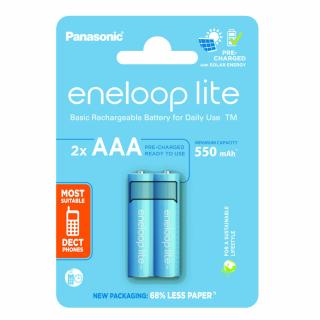 ENELOOP BK-4LCCE/2CP PANASONIC ENELOOP LITE AAA 550mAh 2 szt