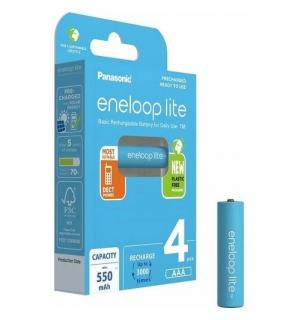 ENELOOP BK-4LCCE/4CP PANASONIC ENELOOP LITE AAA 550mAh 4 szt