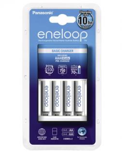 ENELOOP K-KJ51MCC04E Ładowarka Panasonic Eneloop BQ-CC51 z 4 akumulatorkami Eneloop R03/AAA 750 mAh MCCE