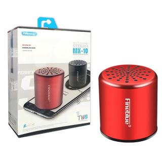 FINEBLUE MK-10 Kolor czerwony GŁOŚNIK BLUETOOTH SPEAKER ALUMINIOWA OBUDOWA