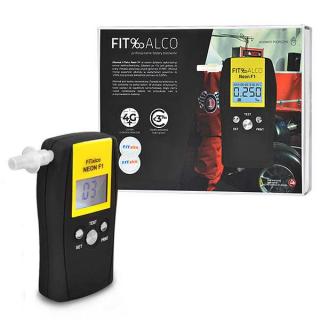 FITALCO NEON F1 ALKOMAT ELEKTRONICZNY CYFROWY BEZUSTNIKOWY ALCOHOL TESTER TRZEŹWOŚCI