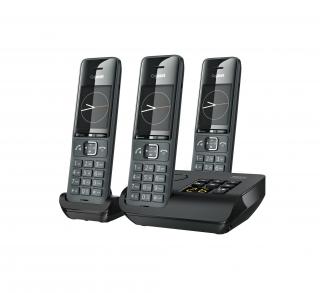 Gigaset Comfort 520A Trio (DE) Telefon bezprzewodowy DECT z automatyczną sekretarką