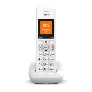 Gigaset E390 kolor biały Telefon bezprzewodowy DECT