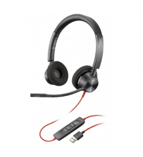 HP POLY Blackwire 3320, BW3320 USB-C 8X219AA Zestaw słuchawkowy