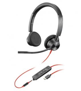 HP POLY Blackwire 3325 Stereo HS +3.5mm Plug +USB-C/A 8X221AA Zestaw słuchawkowy