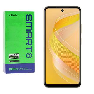 INFINIX SMART 8  3/64 GB ZŁOTY Smartfon