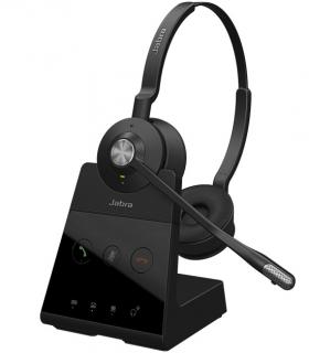 Jabra Engage 65 Stereo Zestaw bezprzewodowy na dwoje uszu DECT do telefonu stacjonarnego i programowego