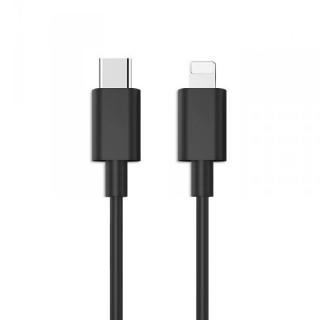 KABEL IPHONE USB-C DO LIGHTNING 1M 20W CZARNY ECONOMY USB-C DO 8-PIN PD APPX