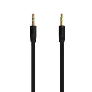 KABEL JACK WTYK-WTYK CZARNY SLIM 3,5mm PRZEWÓD