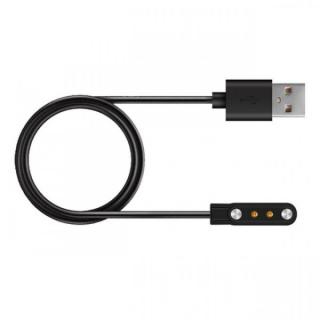 KABEL USB CZARNY ŁADOWARKA KW20 SMART WATCH ZEGAREK ELEKTRONICZNY