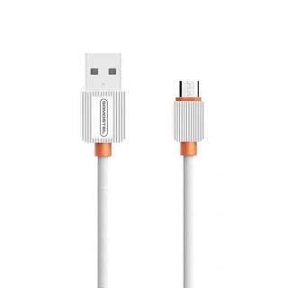 KABEL USB MICRO 2A SOMOSTEL BIAŁY 2000mAh QUICK CHARGER 1M POWERLINE SMS-BP03 BULK