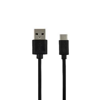 KABEL USB TYP-C CZARNY 2A ECONOMY TYP C TYPC USB-C 1M