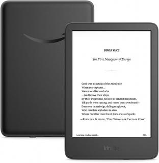 Kindle (11. generacji) — wersja 2024 r. 16GB Czarny Kindle gen. 11 - Czytnik ebooków 6" bez reklam