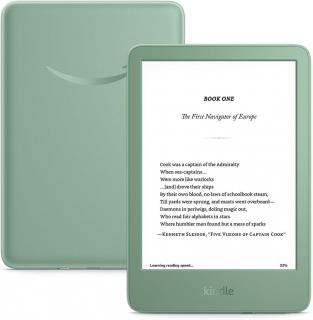 Kindle (11. generacji) — wersja 2024 r. 16GB Matcha Kindle gen. 11 - Czytnik ebooków 6" bez reklam