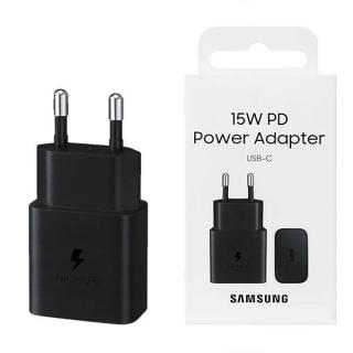 ŁADOWARKA SIECIOWA USB 15W CZARNA SAMSUNG EP-T1510 FAST CHARGING PD BOX